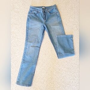 Classic Blue Women's Jeans 8 Ankle Relativity Straight Leg